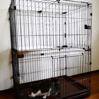 キャットゲージ・延長コンビネーションサークル付き