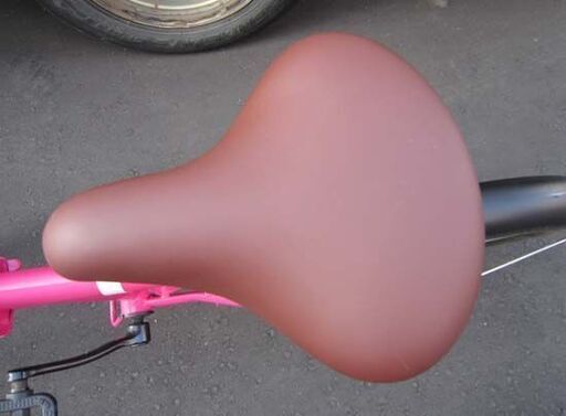 20インチ 折りたたみ 自転車 6段変速 ピンク スタンド LEDライト付き