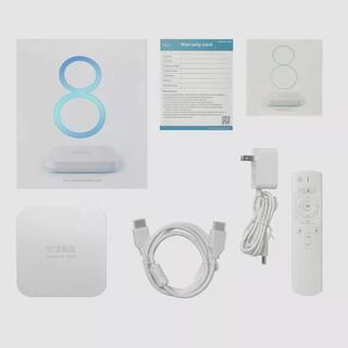 ⑨【新品】最新版 UBOX8 日本対応版 Bluetooth キーボード付き 日本語マニュアル付き オリンピック コロナ TVBOXの画像