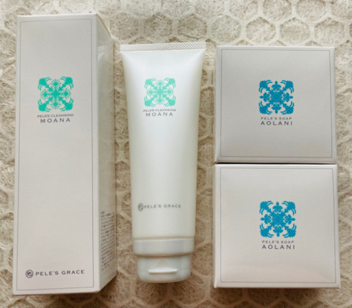 ペレグレイス　ペレズクレンジング モアナ×2pcs、ペレズソープ アオラニ×2pcsのセット