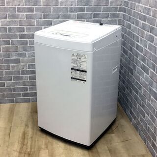 【ハッピー西葛西店】全自動洗濯機　4.5kg　東芝　2018年式　ID:58677