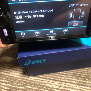 azur anx-F624 カーナビ　カーステ DVD USB Bluetoothの画像