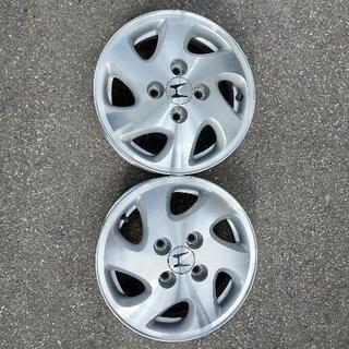 ■13インチ■中古アルミホイール■ホンダ純正■2本セット■PCD...