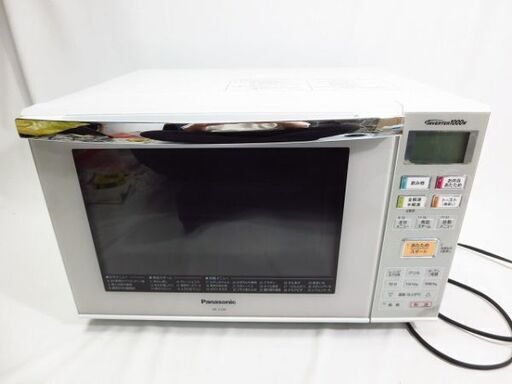 Panasonic パナソニック オーブンレンジ NE-C236-W 白 電子レンジ フラットテーブル 2014年製