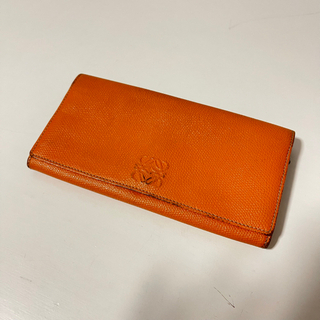 【LOEWE】【ロエベ】【長財布】【オレンジ】【ブランド】