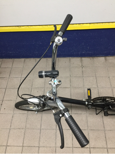 OTOMO（オオトモ）の折りたたみ自転車（ブラック）です。【トレファク東大阪店】