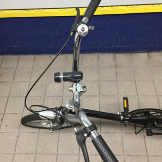 OTOMO（オオトモ）の折りたたみ自転車（ブラック）です。【トレファク