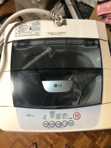 メーカー: LG  全自動電気洗濯機 WFーA48PW