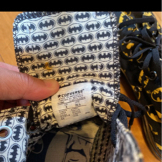 バットマン　ハイカットコンバースの画像