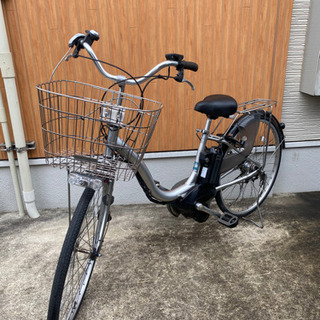 美品‼︎新基準電動アシスト] YAMAHA パスナチュラ シルバー 26インチ