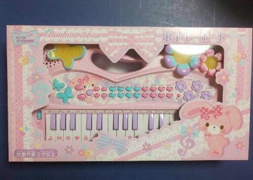 値下げ【ボンボンリボン】電子キーボード
