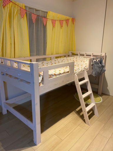 ロフトベッド　かわいい　北欧