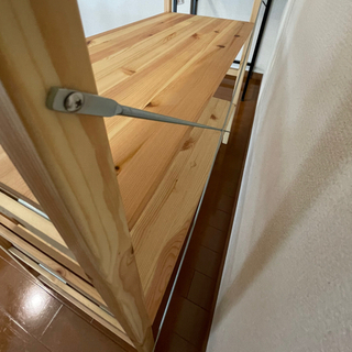 無印良品パイン材ユニットシェルフ８６ｃｍ幅　幅８６×奥行３９．５×高さ１２０ｃｍの画像