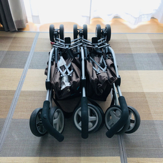【値下げ】コサット　双子 ベビーカー　ツインの画像