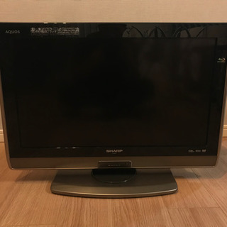 SHARP AQUOS 液晶テレビ 26インチ ブルーレイレコー...