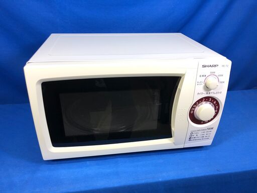 【動作保証あり】SHARP 2015年 RE-T2-W5 20L 東日本専用 電子レンジ【管理KRD193】