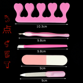 SALE中送料無料！ネイルケアSet♡訳あり商品　他の商品との組み合わせで¥250の画像
