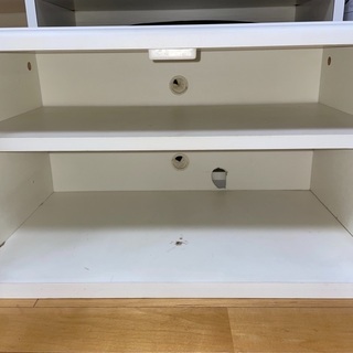 テレビ台　80cm(幅)×35cm(奥行)×34cm(高さ)の画像