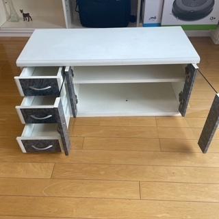 テレビ台　80cm(幅)×35cm(奥行)×34cm(高さ)の画像