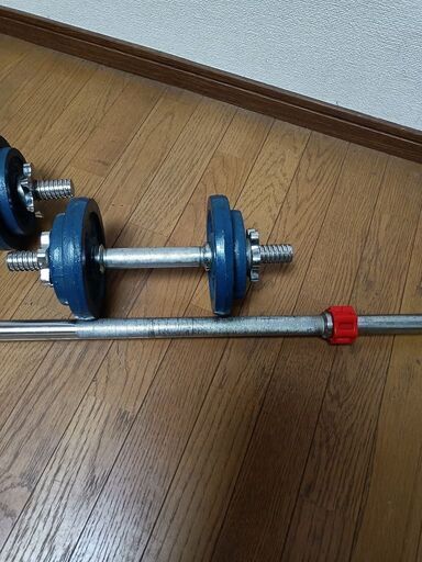 自宅筋トレ用 ラック・28㎜ ダンベル・バーベルセット