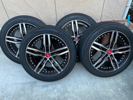 SHALLEN タイヤホイール4本セット　18インチ　5穴