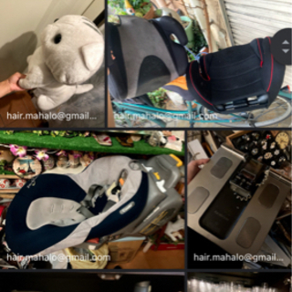 【断捨離】チャイルドシートやぬいぐるみ、服や食器　5/21物々交換会フリマの画像