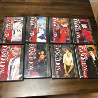 売ります DVD エヴァンゲリオン 全巻セット 全8巻