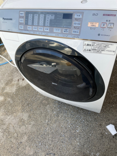 送料・設置込み　ドラム式洗濯機　9kg/6kg Panasonic 2013年