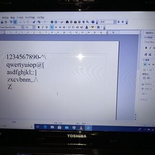 値下げ！管理番号 T55003　SSD仕様　テレビが見られる　ブルーレイも　東芝製　DYNABOOK　T550T4BB　地デジ付ノートパソコン　新品SSD　１５．６インチ大画面　WIN7＆WINDOWS10　64bit home デュアルブートWIFI内蔵　DVD鑑賞　YOUTUBE動画　音楽鑑賞　グーグルクローム　ITUNES　OPENOFFICE　VLCmediaplayerインストール済　すぐに使える　USB2.0*4 eSATA ブルーレイの画像