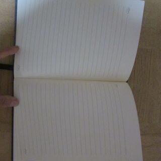 後に残したいものを綴る、白紙の本（ノート）　200円の画像