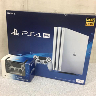 ps4 PlayStationPro 本体 ホワイト 1TB(CUH-7000BB02)/コントローラー