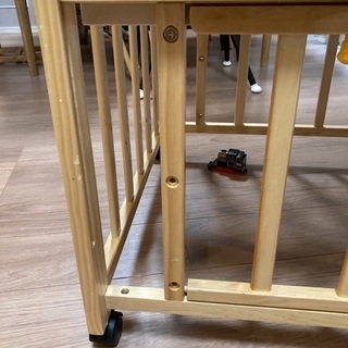 ベビーベッド　西松屋の画像