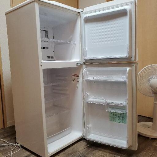 三菱ノンフロン冷蔵庫MR-14N-W