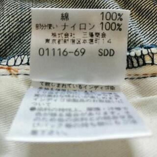 ※値下げしました※【バーバリー/BURBERRY BLUE LABEL】バーバリーチェックロールアップデニムの画像