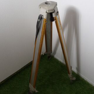 ■現状品　測量三脚 オートレベル三脚 ◎