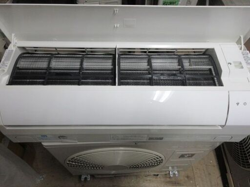 K02443　シャープ　中古エアコン　主に6畳用 冷 2.2KW ／ 暖 2.5KW