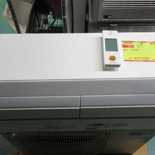 K02445　三菱　中古エアコン　主に6畳用 冷 2.2KW ／ 暖 2.5KW