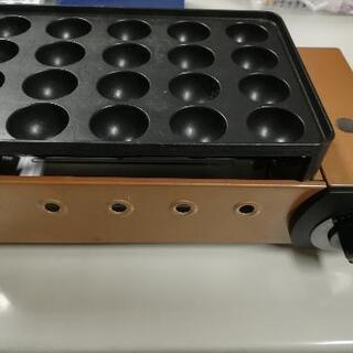 イワタニのたこ焼きセットと鯛焼き器具