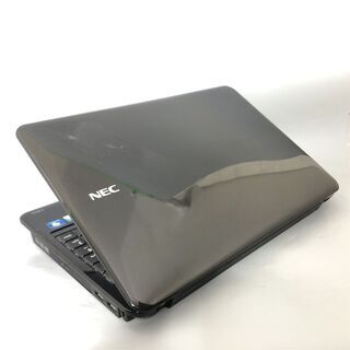 Windows10 中古良品 15型ワイド NEC LS550/E ノートパソコン Celeron 4GB 320GB DVDマルチ 無線 WiFi Office有 即使用可能