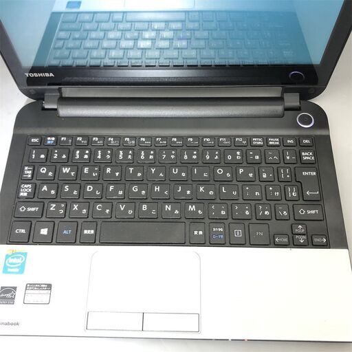 1台限定 タッチ対応 銀色 ノートパソコン 中古美品 11型 Toshiba 東芝 N514/25K Celeron 4GB 500G