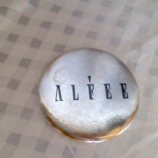 現状渡し☆超希少☆入手困難品　銀　アルフィー　缶バッジ　シルバー...
