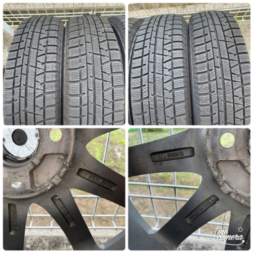 スズキ ソリオ スタッドレスタイヤ&ホイールセット 165/65R15 