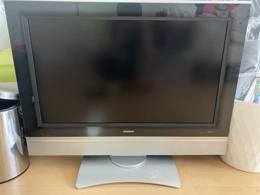 【ジャンク】日立　32インチ　液晶テレビ　Wooo 04年製　リモコン B-CASカード付
