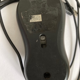 有線マウス（中古品）縦110横60厚さ30キズ汚れありの画像