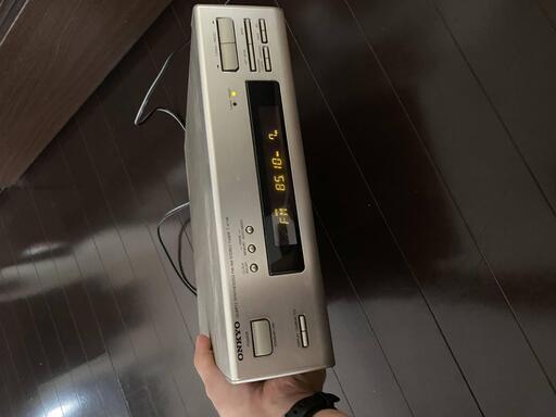 ONKYO FM/AMステレオチューナー クオーツシンセサイザー T-411M