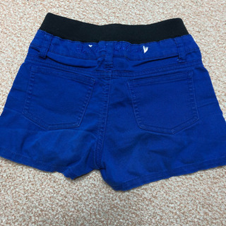 ※そろそろ廃棄しますよ〜　サイズ120 短パン 青　0円の画像