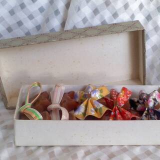 新品　箸置き　10個セット　高級木製　きつね & 可愛いリボン　...