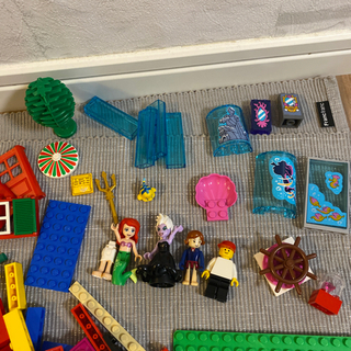 レゴブロック⭐️あおいバケツの画像