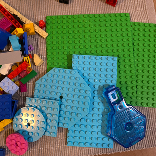 レゴブロック⭐️あおいバケツの画像