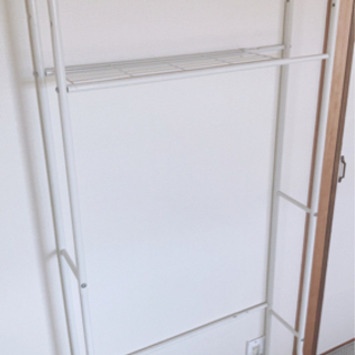 ランドリーラック（ホワイト）の画像